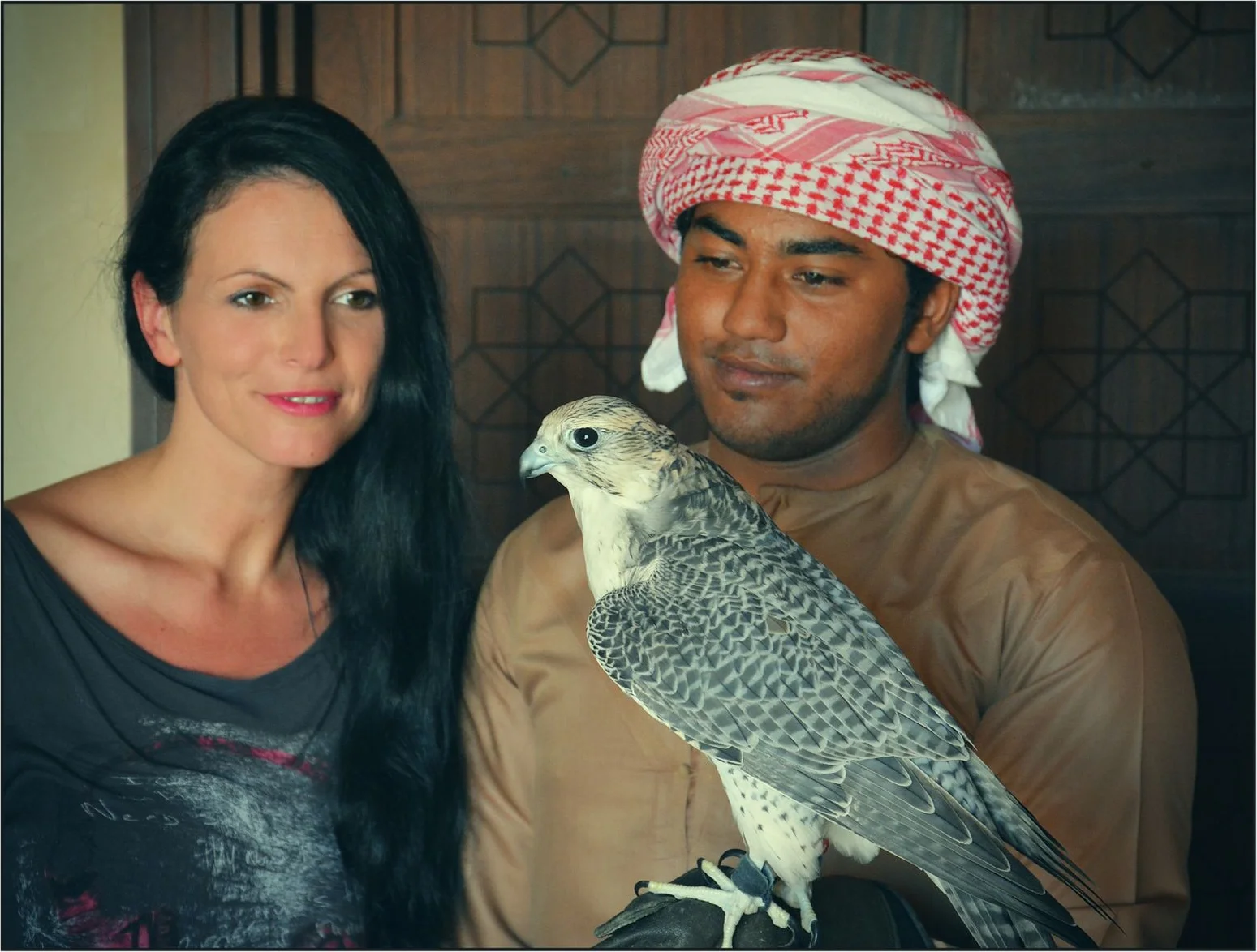 Falconry in Abu Dhabi, United Arab Emirates